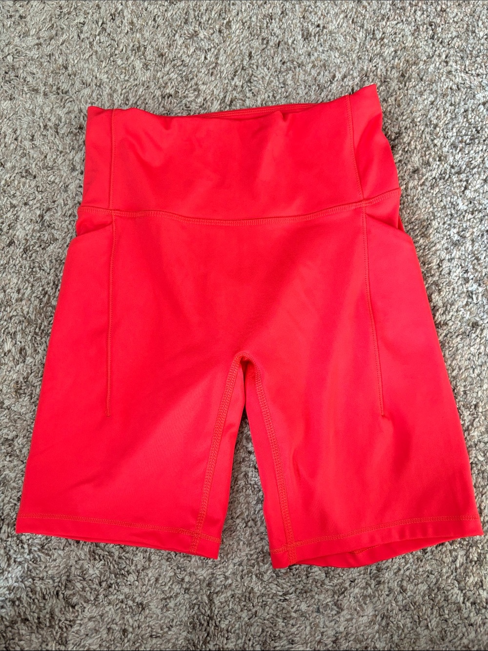 DSG dicks sporting good coral bike shorts with pockets